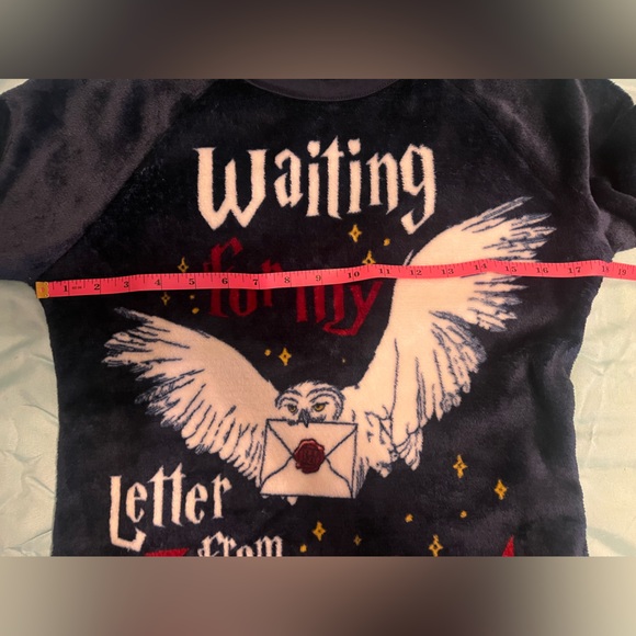 Harry Potter The Wizarding World Sleepwear Long-sleeve Size S Top - Picture 5 of 5